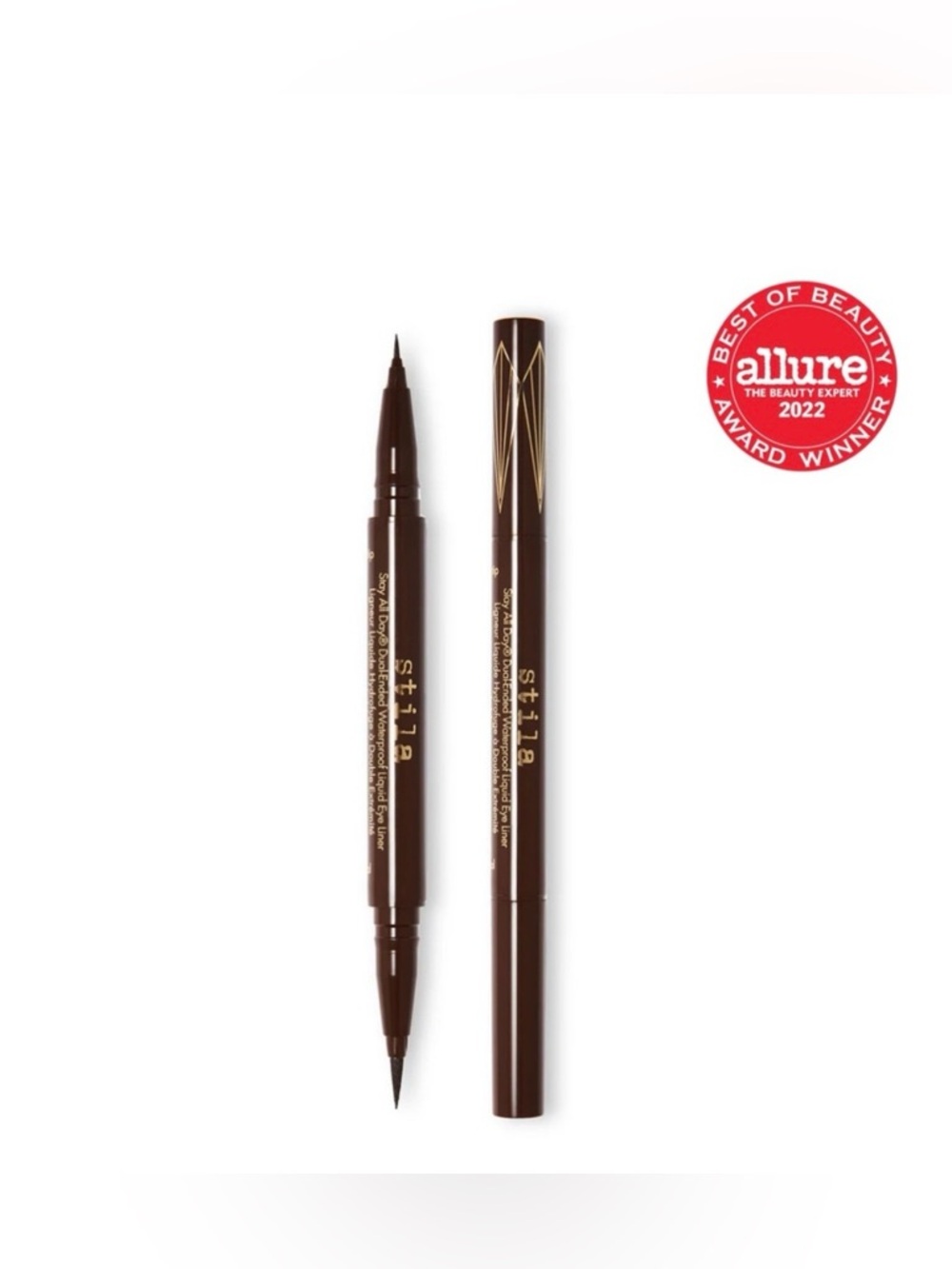 Stay All Day® Dual-Ended Waterproof Liquid Eye Liner Dark Brown